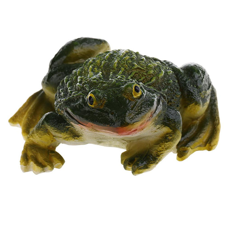 Love DIY Mini-Frosch-Figur aus Kunstharz in Grün für Feengarten und Dekoration im Innen- und Außenbereich - Bild 4