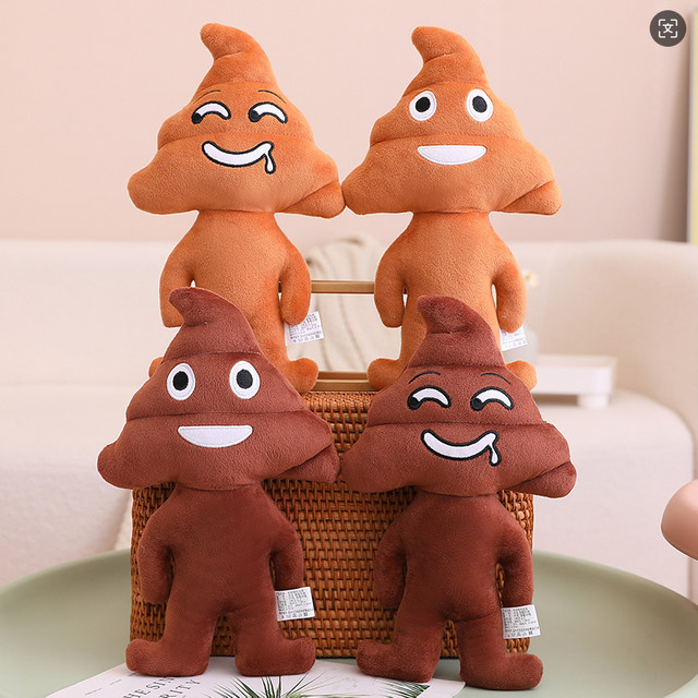 Dora Cool Kawaii Cartoon Simulation Anime Poop Monster Plüsch Spielzeug, Puppen - Bild 1