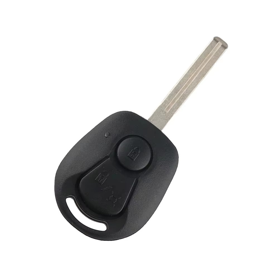 YIQIXIN Auto Fernbedienung Schlüssel mit 4D60 Chip für SsangYong Actyon Kyron Rexton Korando, 2 Tasten, Schwarz, Uncut Klinge, 315/447/433,92 MHz - Bild 3