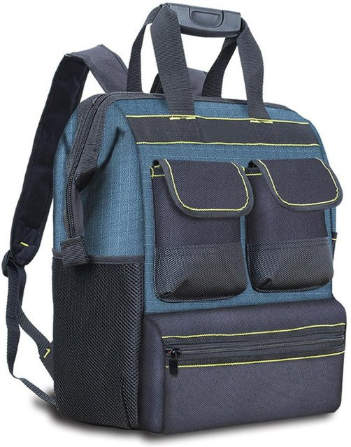 Aimo Weithals-Werkzeugtasche als Mehrzweck-Werkzeug-Organizer mit verstellbarem Schultergurt, mehrfarbig - Bild 1