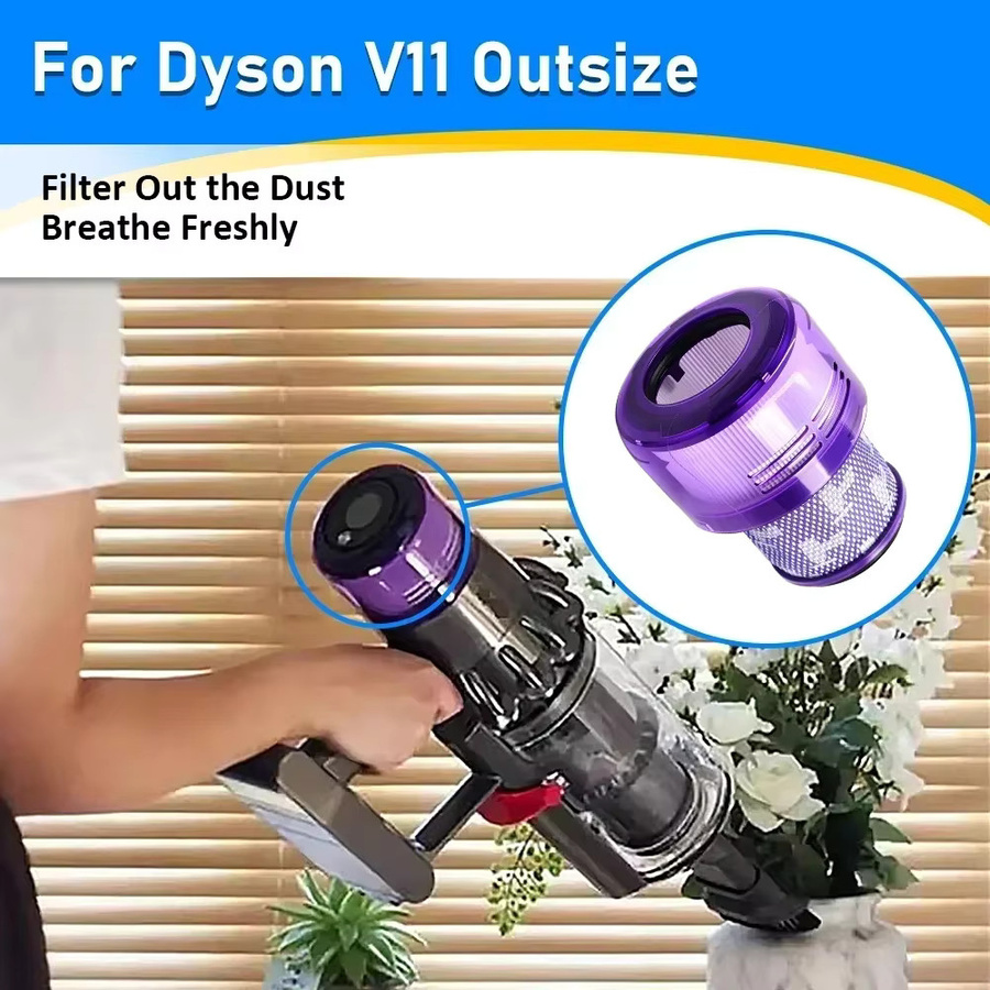 Dyson HEPA-Filter Ersatzteil für V11 Outsize, V11 Outsize Absolute+ und V11 Outsize Origin Akku-Staubsauger in Purple, Teil 970422-01 - Bild 2