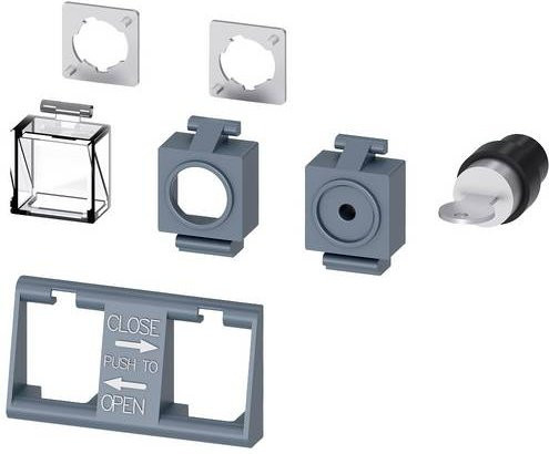 Siemens Verriegelung 3WA9111-0BA22 in Grau und Transparent - Bild 1