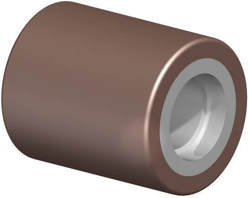 Blickle Hubwagenrolle RK-HB 085x060/47x14-60-Z in Braun mit 85mm Durchmesser und 560kg Tragfähigkeit - Bild 1