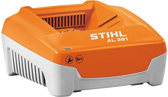 Stihl Akku-Schnellladegerät AL 301 in Orange-Grau - Bild 1