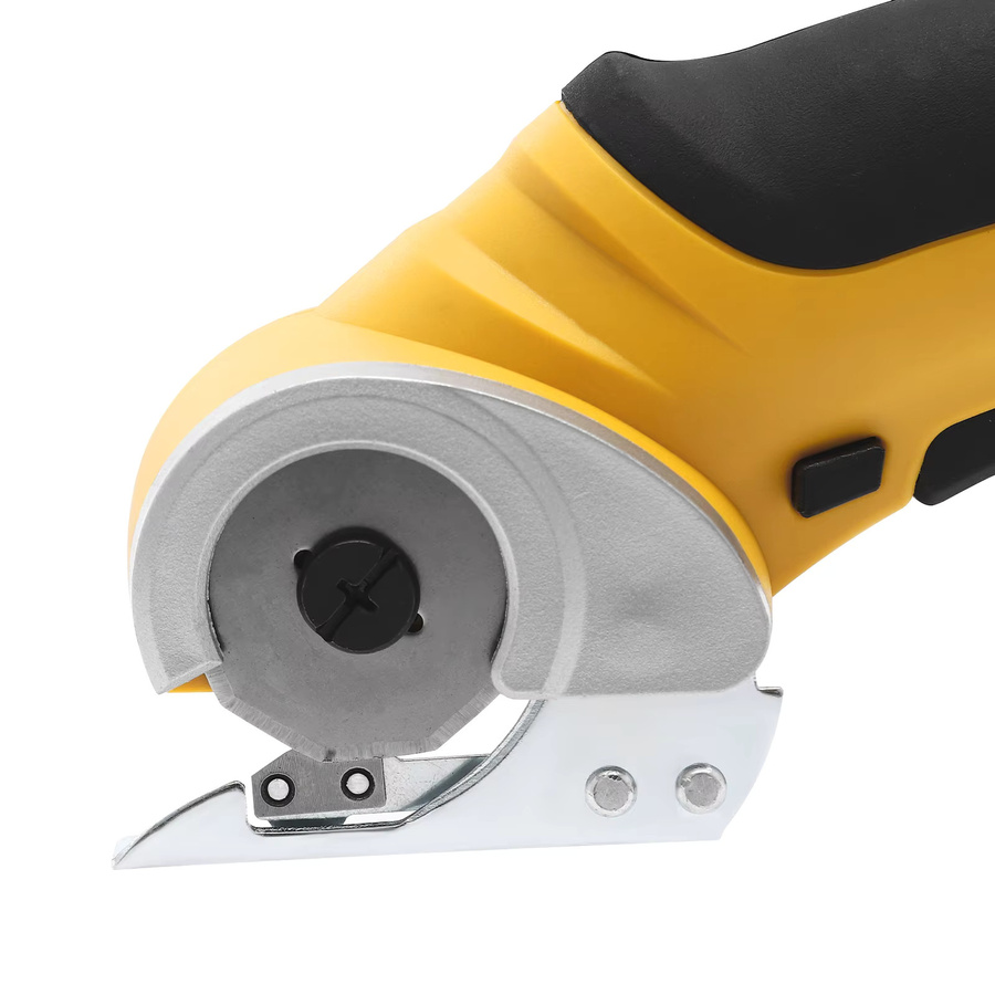 CNCEST Kabelloser elektrischer Cutter mit Wolframstahlklinge und 2000mAh Lithium-Akku in Gelb-Schwarz - Bild 4