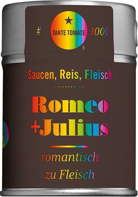 Tante Tomate Romeo + Julius Gewürzmischung 50 g - Bild 1