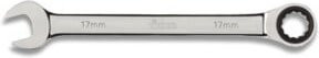 Cimco Kombinationsschlüssel aus Chrom-Vanadium-Stahl in Silber, Schlüsselweite 17 mm - Bild 1