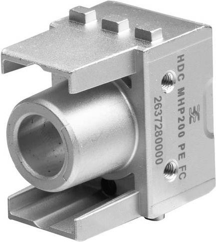 Weidmüller RockStar HDC MHP 1 Crimpen Modul in Silber - Bild 1