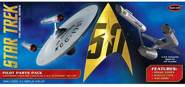 AMT/MPC Star Trek U.S.S. Enterprise Pilot Parts Pack, Zubehör, 1:350 - Bild 1