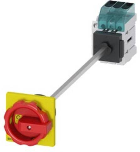 Siemens Lasttrennschalter 3polig 16A 16mm² 1 Schließer 1 Öffner Rot Gelb 690 V/AC 3LD30481TK53 - Bild 1