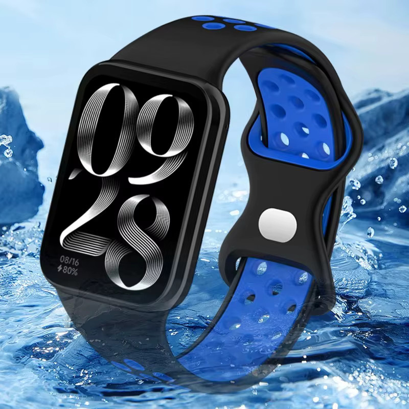 Xiaomi Uhrenarmband Silikon, Redmi Uhr 4 5, Xiaomi Band 8 9 Pro, Unisex - Bild 4