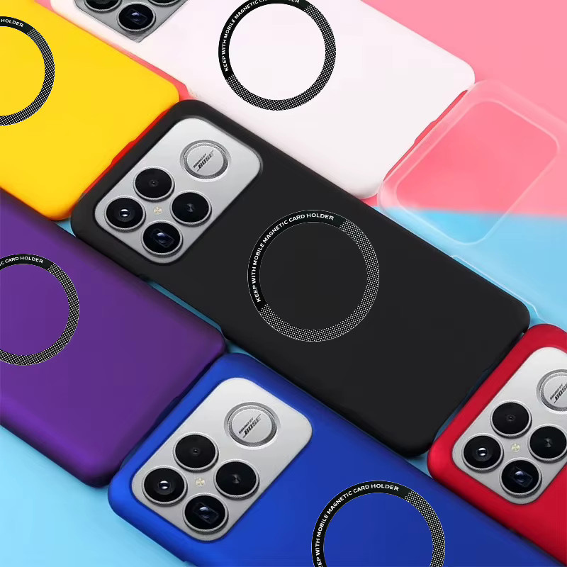 Xiaomi Schutzhülle für Poco F8 und Poco F7 Pro Ultra, Magnetisches Laden, Stoßfest, Einfarbig, Gelb - Bild 2