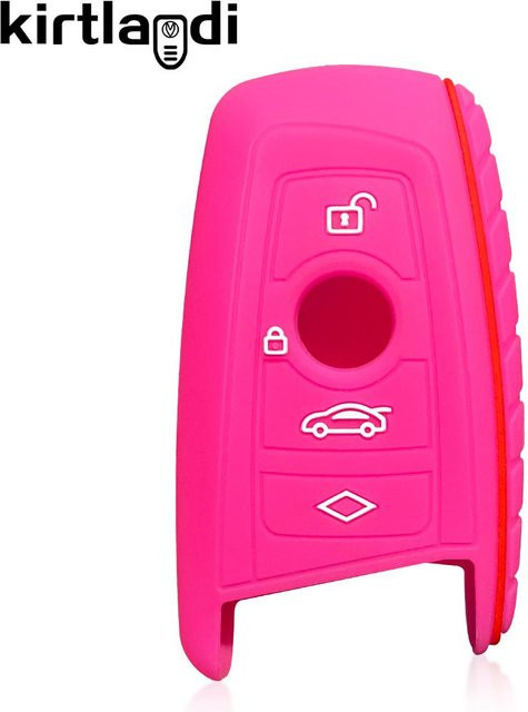 Silikon Schlüsselhülle für BMW F10 F20 F30 F25 F34 F36 X3 M235i X4 in Pink - Bild 1
