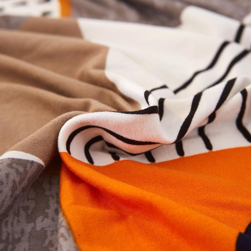 S-EMIGA Elastischer Sofabezug mit floralem Muster, rutschfester Stretch-Schonbezug aus Polyester, Multicolour, Breite: 90-140 cm - Bild 1