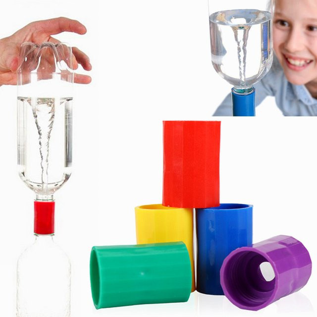 Hot Science Toys Vortex Water Tornado Swirl Maker Connector, Wissenschaftsexperiment, 1-teiliges Set - Bild 1