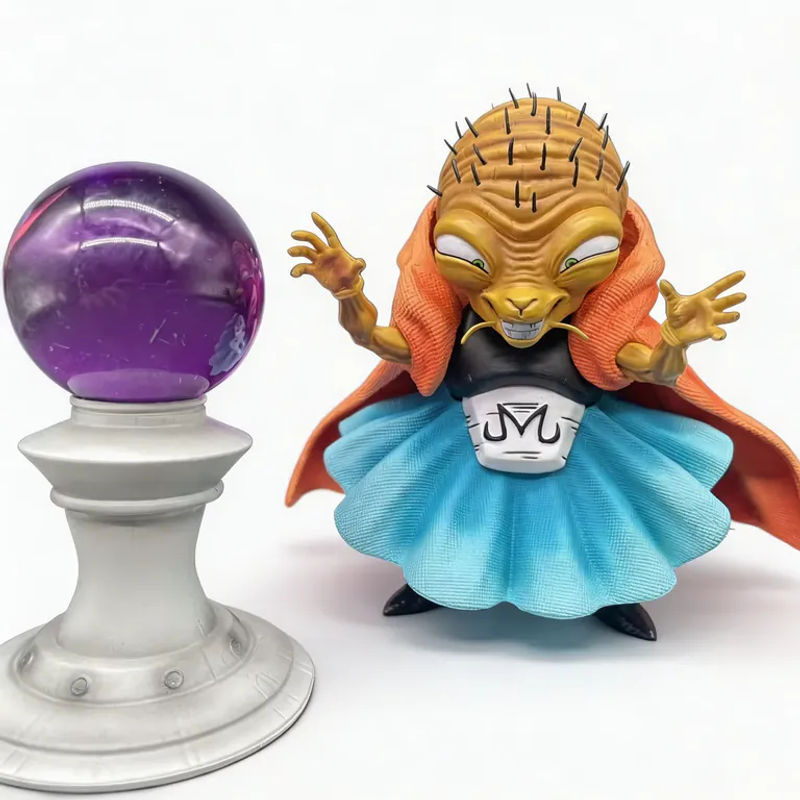 Bandai Dragon Ball Babidi Zauberer Actionfigur aus PVC mit leuchtender Kugel, mehrfarbig, Höhe: 16 cm - Bild 7