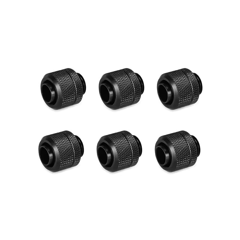 Azieru Rohrverbinder Set in Schwarz für Schlauchanschlüsse mit Innendurchmesser 10 mm und Außendurchmesser 16 mm oder ID 9,5 mm und OD 12,7 mm - Bild 2
