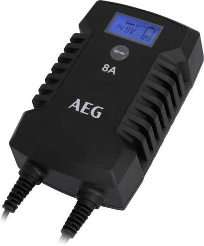 AEG Mikroprozessor-Batterieladegerät LD 8 A für 12 V und 24 V Blei-Säure-Batterien, Schwarz - Bild 4