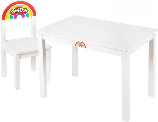 Roba Sitzgruppen-Set Play-Doh 12-teilig in Weiß für Kinderzimmer - Bild 1