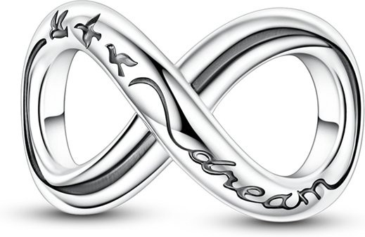Parmuz Anhänger 925 Sterling Silber, Perle, CZ Zirkon, Fliegender Vogel, Damen - Bild 1