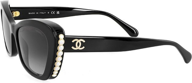 Chanel CH5481 Sonnenbrille Cat Eye, Vollrand, Schwarz, Damen - Bild 1