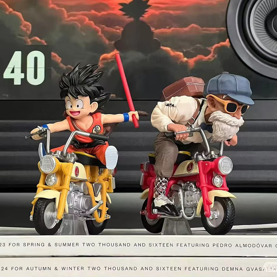 Bandai Dragon Ball Z Son Goku & Master Roshi Actionfiguren-Set, 13cm, 2-teiliges Set - Bild 2
