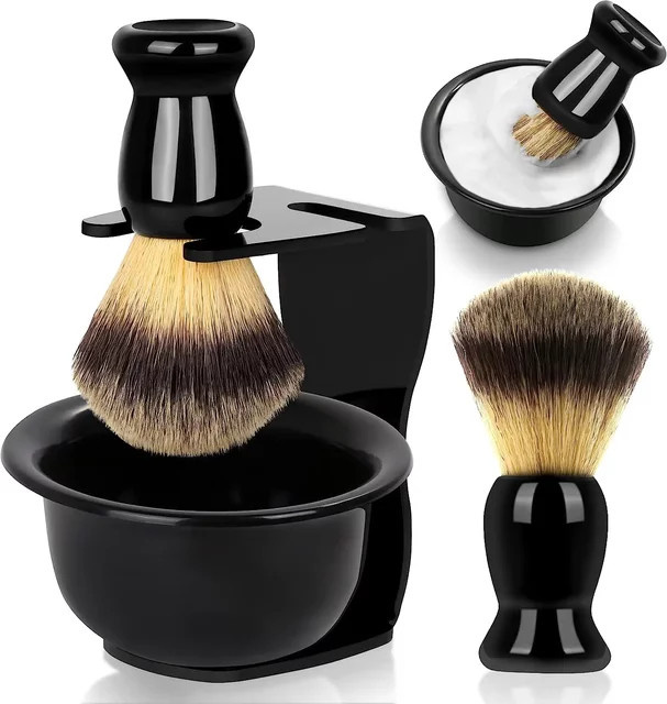 WANGDA PROFESSIONAL Rasierpinsel-Set 3-in-1 für Herren - Bild 1