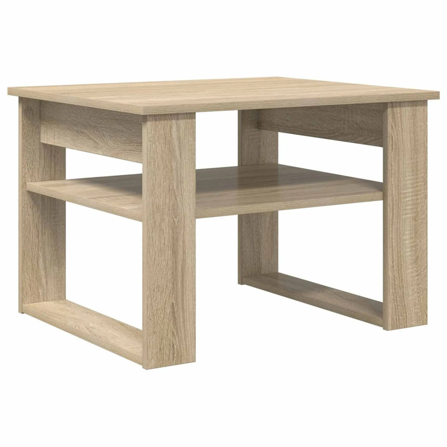 vidaXL Couchtisch Modern in Sonoma-Eiche, Rechteckig, B/T/H: 64 x 54 x 44 cm - Bild 2