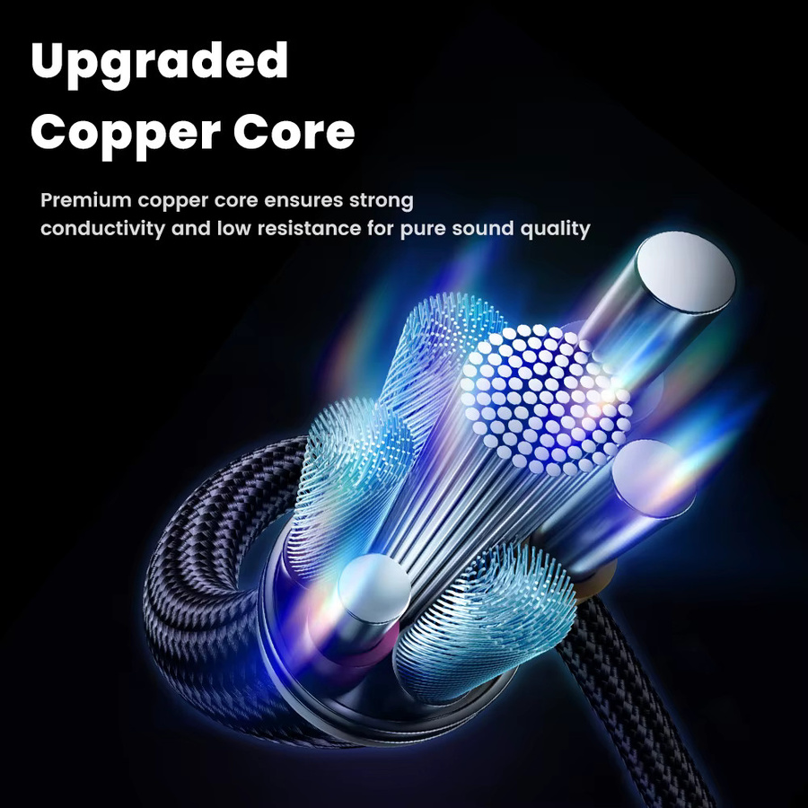 Toocki Audio-Adapter USB-C oder Lightning auf 3,5 mm Klinke mit DAC-Chip für HiFi-Sound Android und iOS - Bild 5