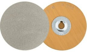 PFERD TOOLS COMBIDISC Diamant Schleifblatt CD Ø 75 mm Körnung 220 Grau für Titan, Glas, GFK und Stein, 10 Stück - Bild 1
