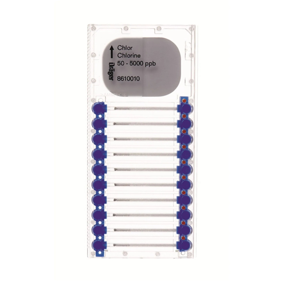 Dräger Microtubes für Chlor 50 5000 Ppb in Transparent - Bild 2