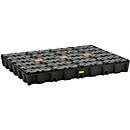 CEMO PE-Auffangwanne 250 HD aus Polyethylen mit PE-Rost in Schwarz - Bild 2