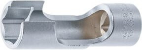 BGS Spezial Steckschlüssel-Einsatz geschlitzt, Antrieb 10 mm (3/8 Zoll), SW 15 mm, Farbe: Silber - Bild 1