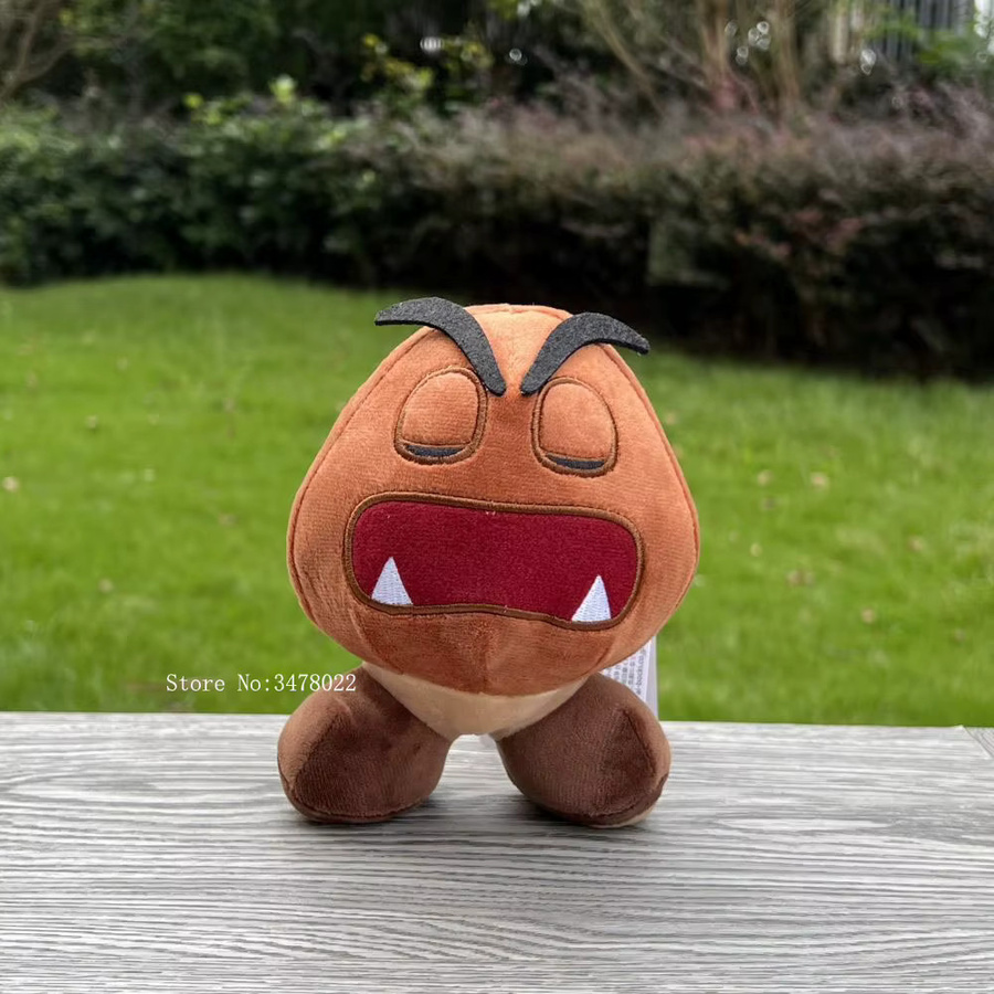 TAKARA TOMY Super Mario Plüsch-Goombrat Paragoomba Schlafender Goomba Yoshi, Kuscheltier Puppe - Bild 2