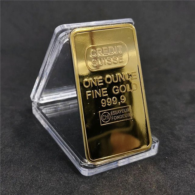 Yeiiaolin Goldbarren, vergoldet - Bild 1