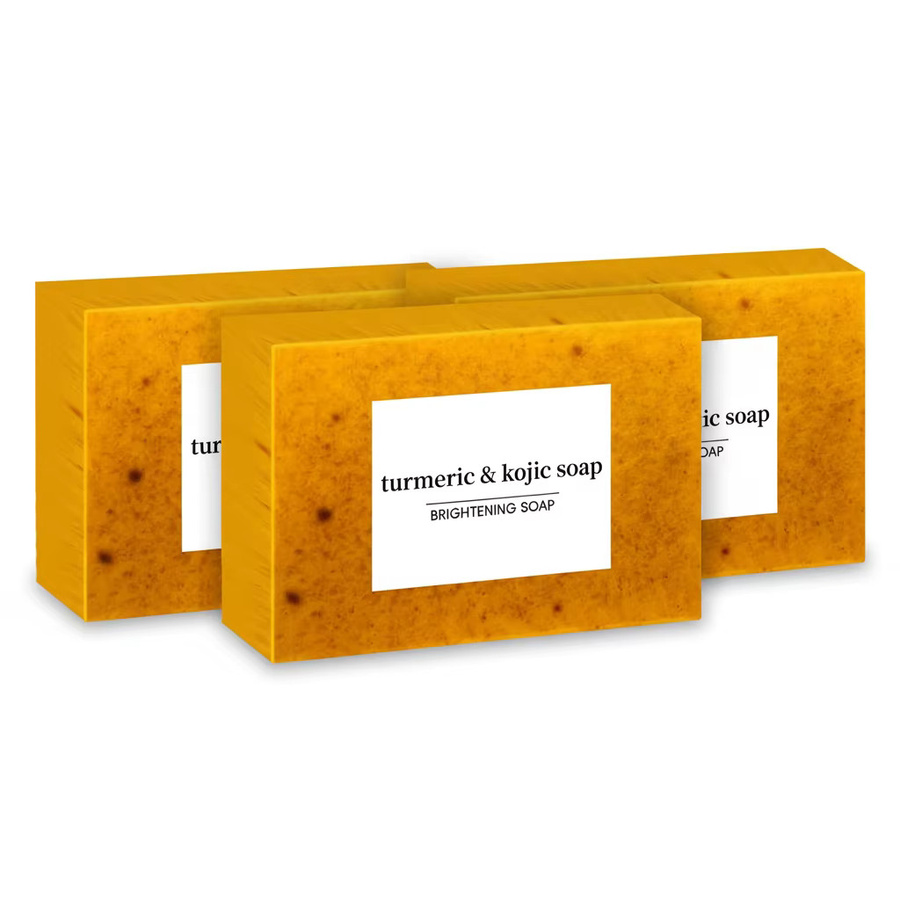 eelhoe Kurkuma-Kojisäure-Glühseife, 100 g, Unreine Haut / Akne - Bild 2