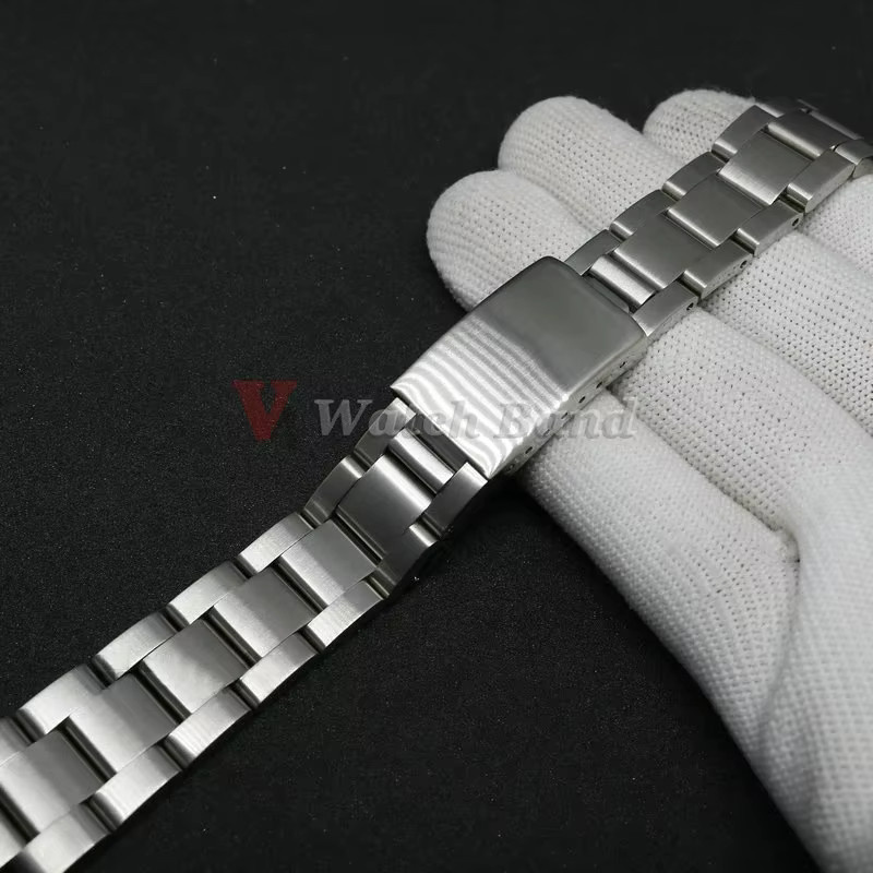 Rolex Uhrenarmband Edelstahl, Oyster Perpetual Air King, Silber - Bild 3