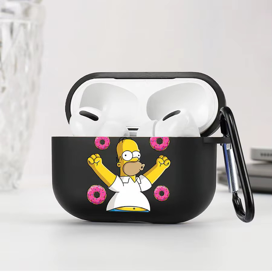 The Simpsons Homer Schutzhülle für AirPods Pro in Schwarz - Bild 3