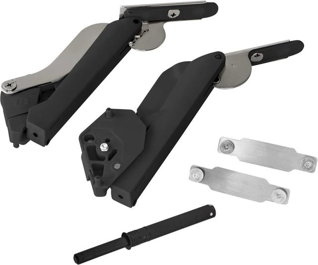 Kesseböhmer FREEspace Klappenbeschlag Typ E in Anthrazit mit Push to Open für Klappengewichte von 3,2 bis 13,4 kg - Bild 1