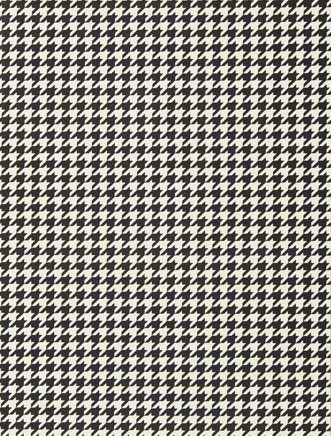 Harlequin Tapete Houndstooth in Black Earth/Soft Focus mit geometrischem Abstract-Muster aus Vlies - Bild 1