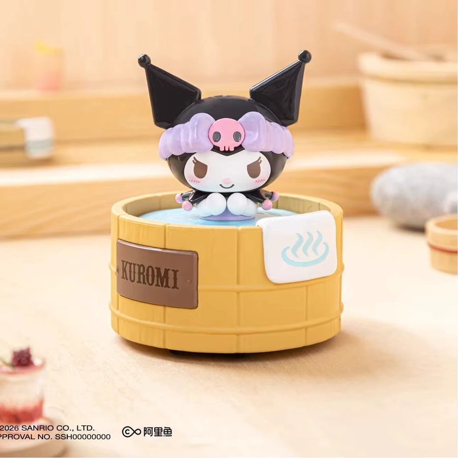 Sanrio Rotierende Hot Spring Mystery Blind Box, Hello Kitty, Kuromi, Figur - Bild 2