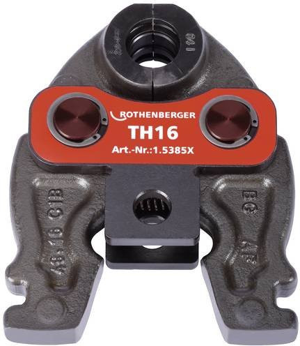 Rothenberger Pressbacke Compact TH16 aus gehärtetem Stahl in Rot - Bild 1