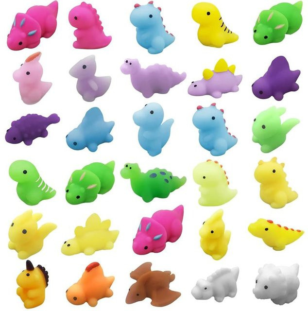 Binchi Outdoor Product Mini Kawaii Dinosaurier Mochi Squishy Fidget Spielzeug, 30 Stück - Bild 1