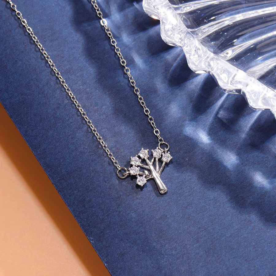 GaGa-Duck Halskette, 925 Silber, Kristall, Unisex - Bild 3
