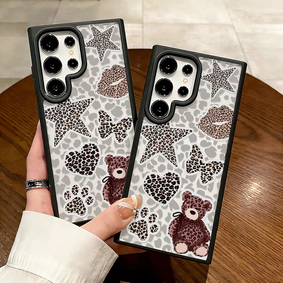 Mattierte Silikon Handyhülle INS Star mit Trageband für Samsung Galaxy S26 Ultra, S25 FE, S24 und S23 Ultra in Multicolour - Bild 5