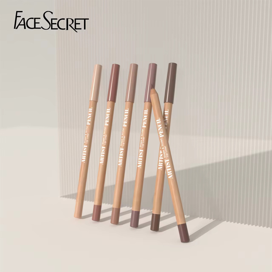 Face Secret Artist Shape Sculpt Lip Liner Pencil, Matt, Unisex - Bild 2