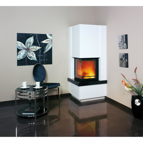 Hark Kaminbausatz Easy Granit in Schwarz oder Weiß mit 5 kW Leistung und Automatik - Bild 2