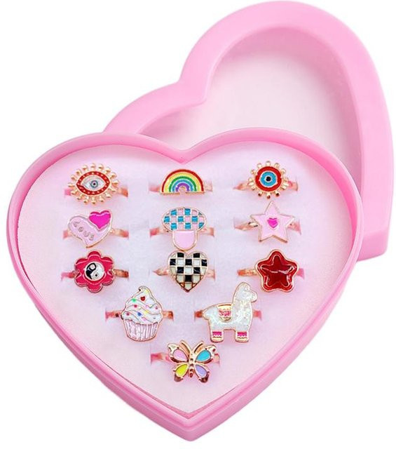 Fashnics Ringe, Legierung, Kristall, Weiß, Kinder - Bild 1