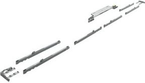 Hettich TopLine XL Schiebetür-Dämpfer mit Silent System, Farbe: Silber, 3-flügelig - Bild 1