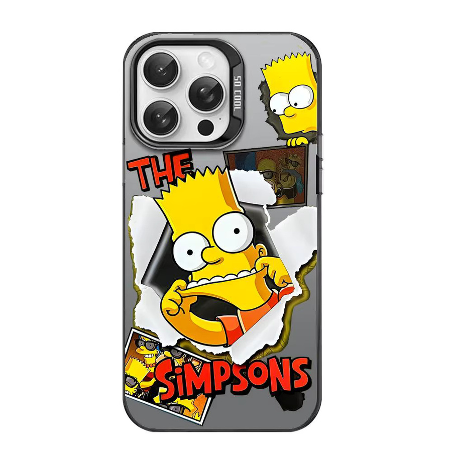 Die Simpsons 2-in-1 Handyhülle für iPhone 12 bis iPhone 17 mit abnehmbarem Kartenhalter, transparent und mehrfarbig, stoßfeste TPU Schutzhülle - Bild 3